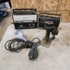 Older radios, 12v spotlight, jack