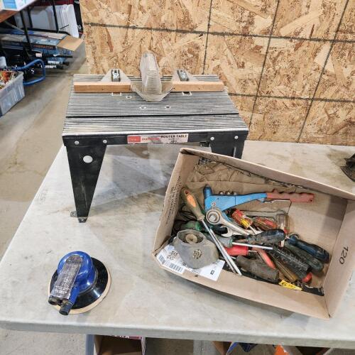 Router table & various tools