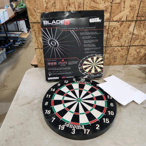 Dart board no darts