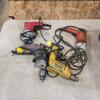 Milwaukee & Dewalt drills
