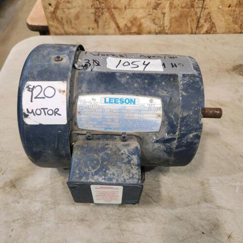 3/4Hp Leeson 575v 3 phase motor