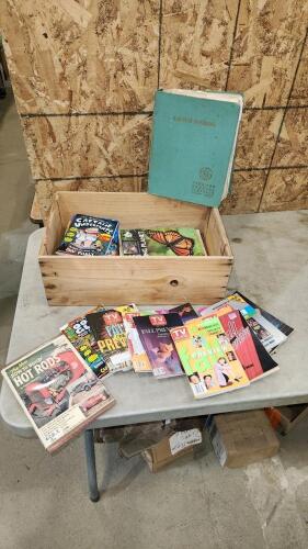 TV guides, comics, etc