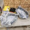 Paint spray gun, cord, sump pump hoses