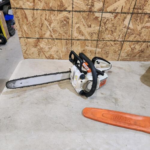 OO9L stihl chainsaw runs