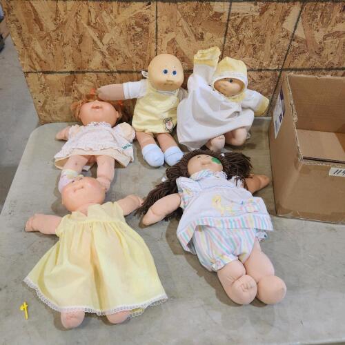 Cabbage patch dolls