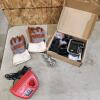 Med rubber gloves, cordless phones, charger, 2 5/16" ball