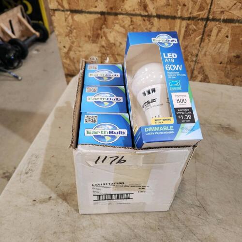 6 LED 60w light bulbs