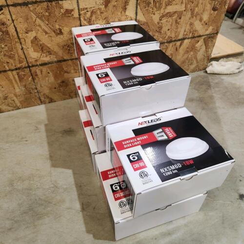 8 New 6" surface mount LED lights