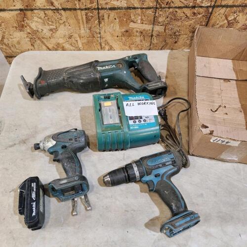 18v Makita power tools