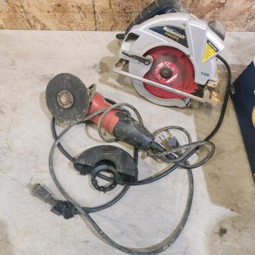 Milwaukee grinder, Mastercraft skilsaw