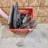 12" Anchors, milk crate, etc.