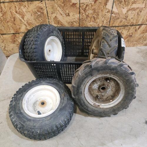 4 3.50-6 Wheels