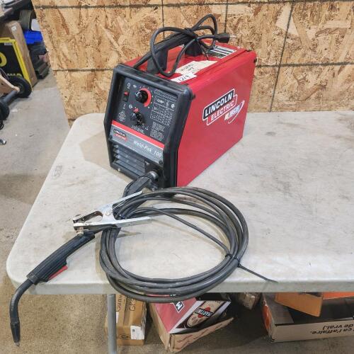 Lincoln mig welder 120V