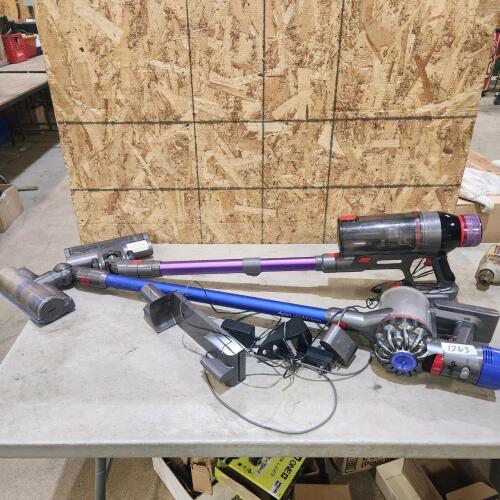 2 Cordless vacuums