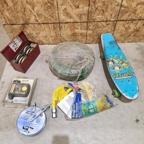 Garden hose, water timer, gas hose
