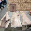 Various sized sanded woode pieces