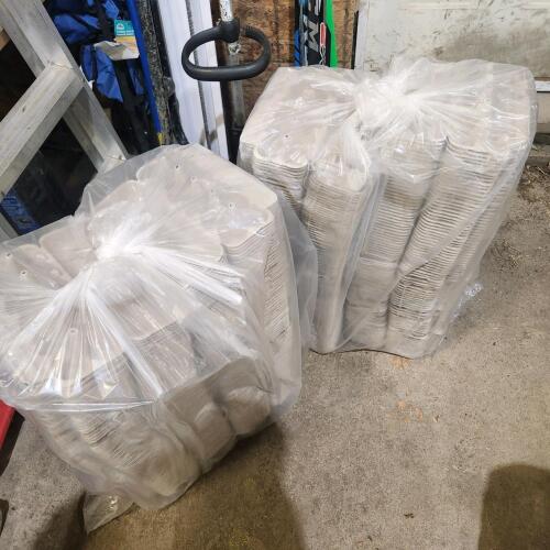 Approx 300 used egg cartons