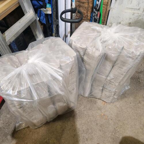 Approx 300 used egg cartons
