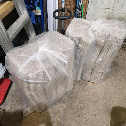 Approx 300 used egg cartons