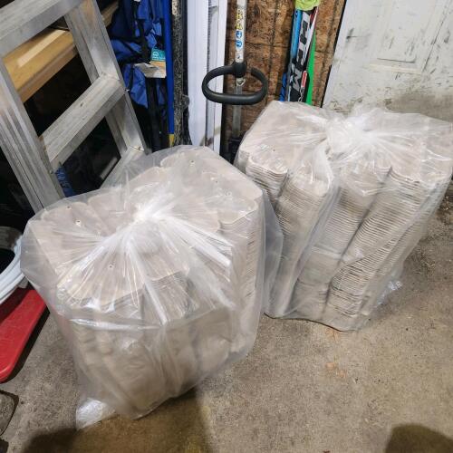 Approx 300 used egg cartons