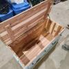 Cedar lined chest 37"L 16"W 18"H - 2