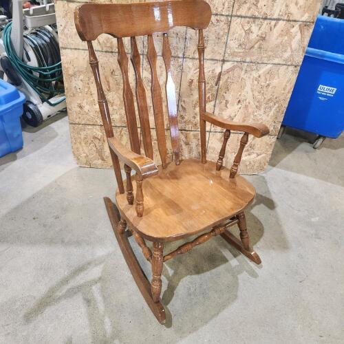 Wooden rocker