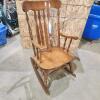 Wooden rocker