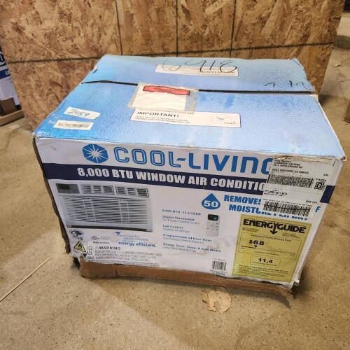 8000 BTU Window air conditioner