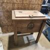 Wooden cooler 27"L 18"W 32"H