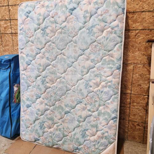 Double clean mattress no box spring