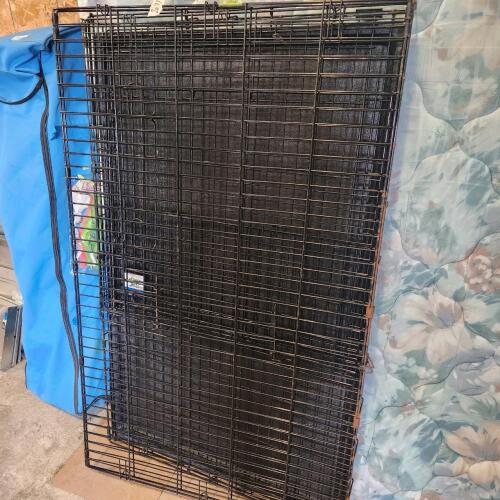 Dog crate 48"L 30"W 30"H