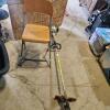 24" Chair, stihl parts trimmer as is