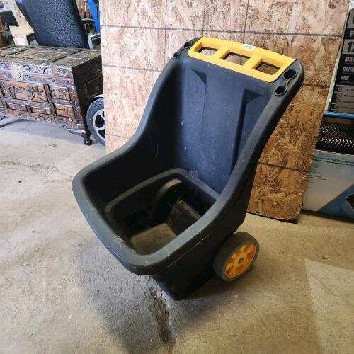 Plastic garden cart