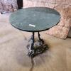 Metal table 27"W 28"H