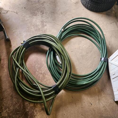 2 Garden hoses