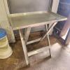 Alum folding table 30"L 18"W 32"H