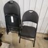 4 Folding chairs