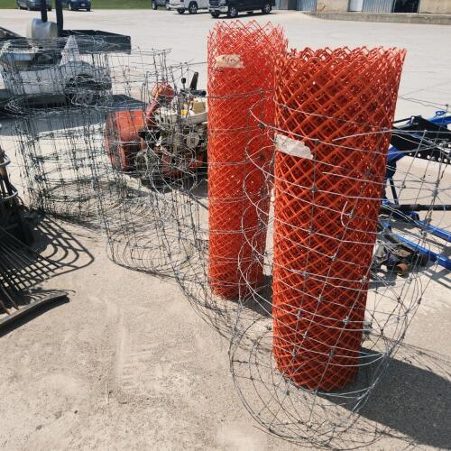 Part rolls page wire fence & snow fence