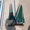 4" Post stands, scraper