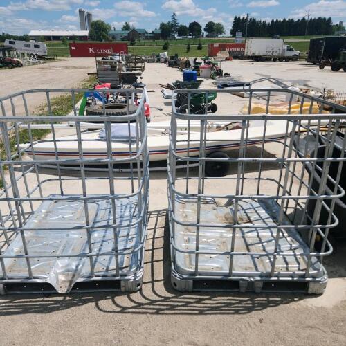 2 Firewood totes