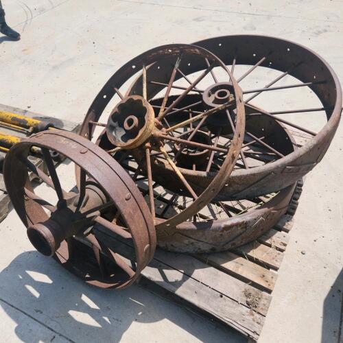 24", 30", 39" Steel Wheels