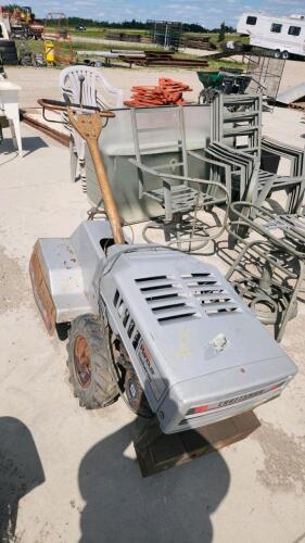 Rear tine tiller as is