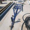 Partial boat trailer