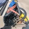 2 Propane heaters, various sized hoses
