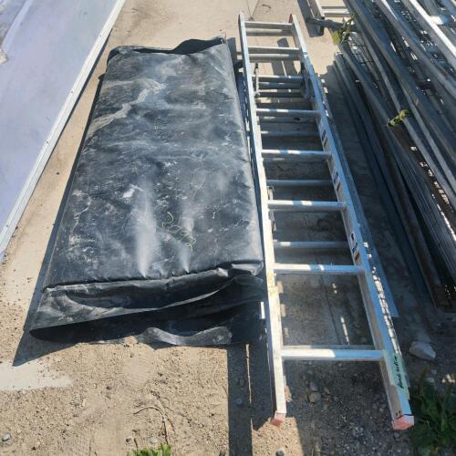 5'x10' Heating pad, alum ladders