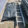 5'x10' Heating pad, alum ladders