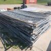 Safety barrier fences 6'H 9'L