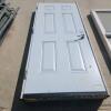 34"x79" Metal clad exterior door w frame