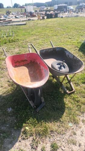 2 Wheelbarrows for parts