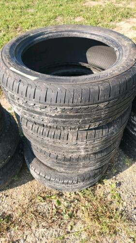 4 205/55R16 tires 60% tread